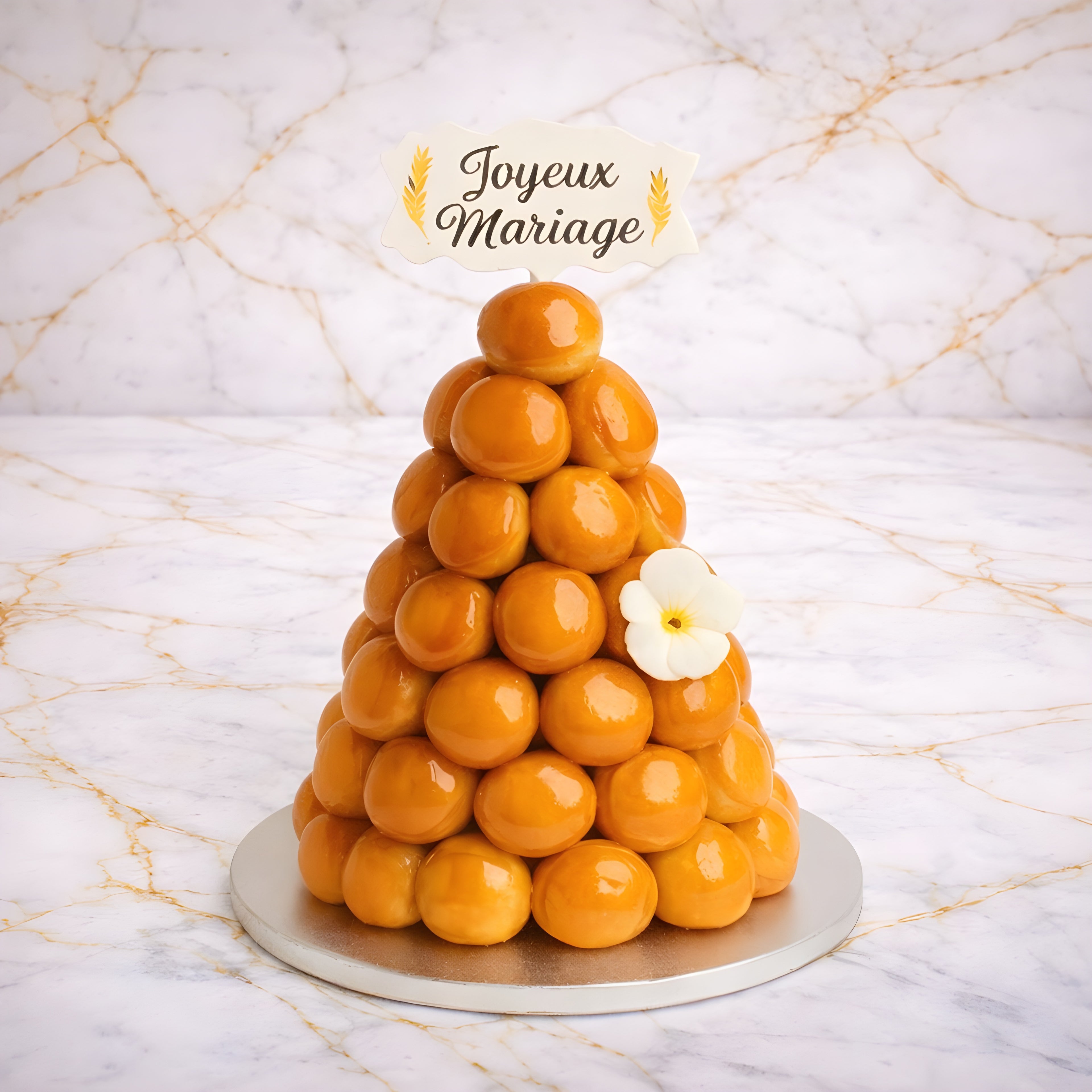 Croquembouche traditionnel mariage