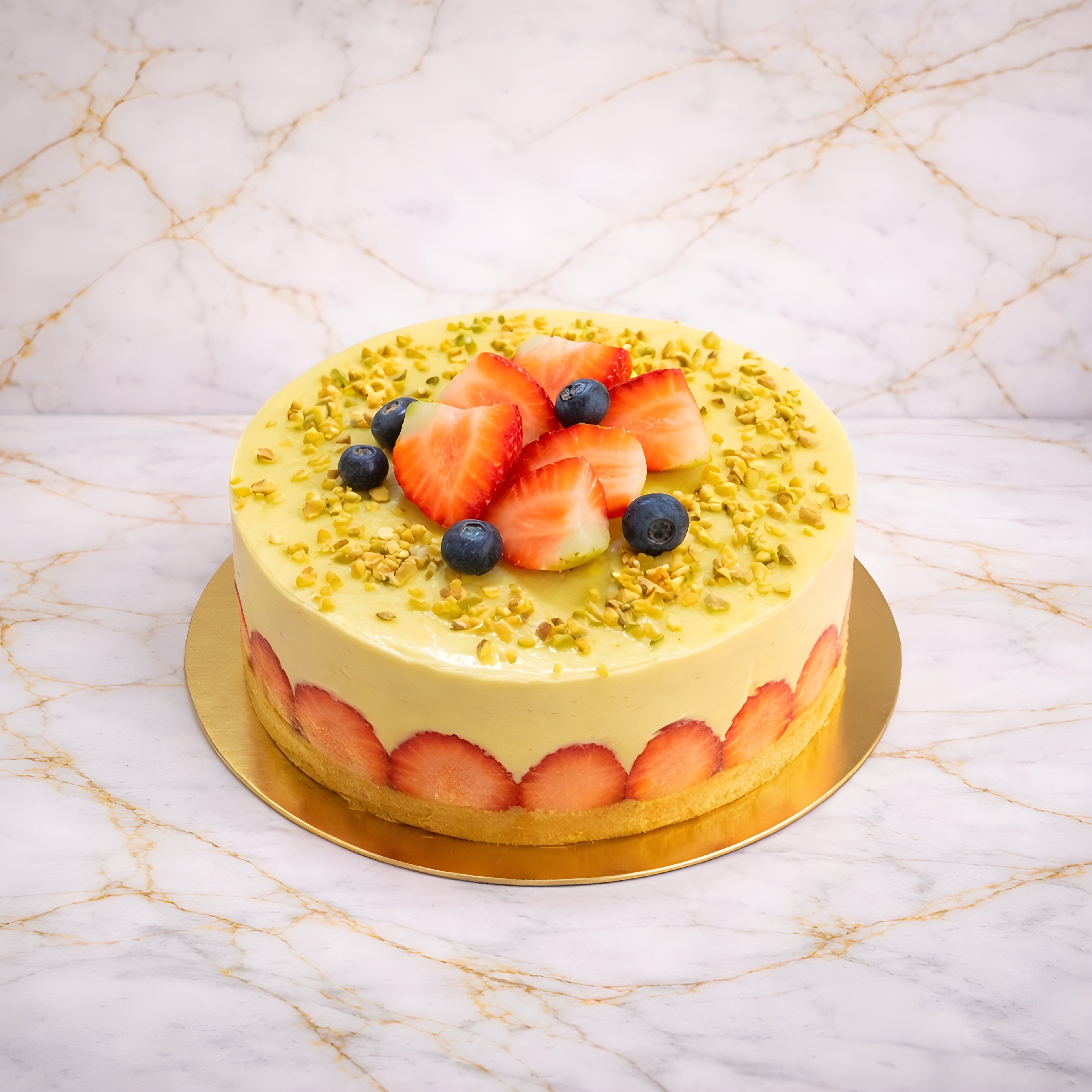 Fraisier pistache