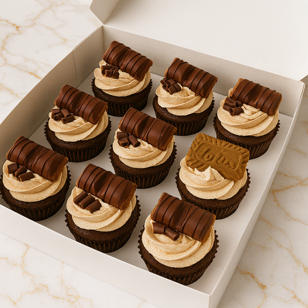 La boîte de 12 cupcake