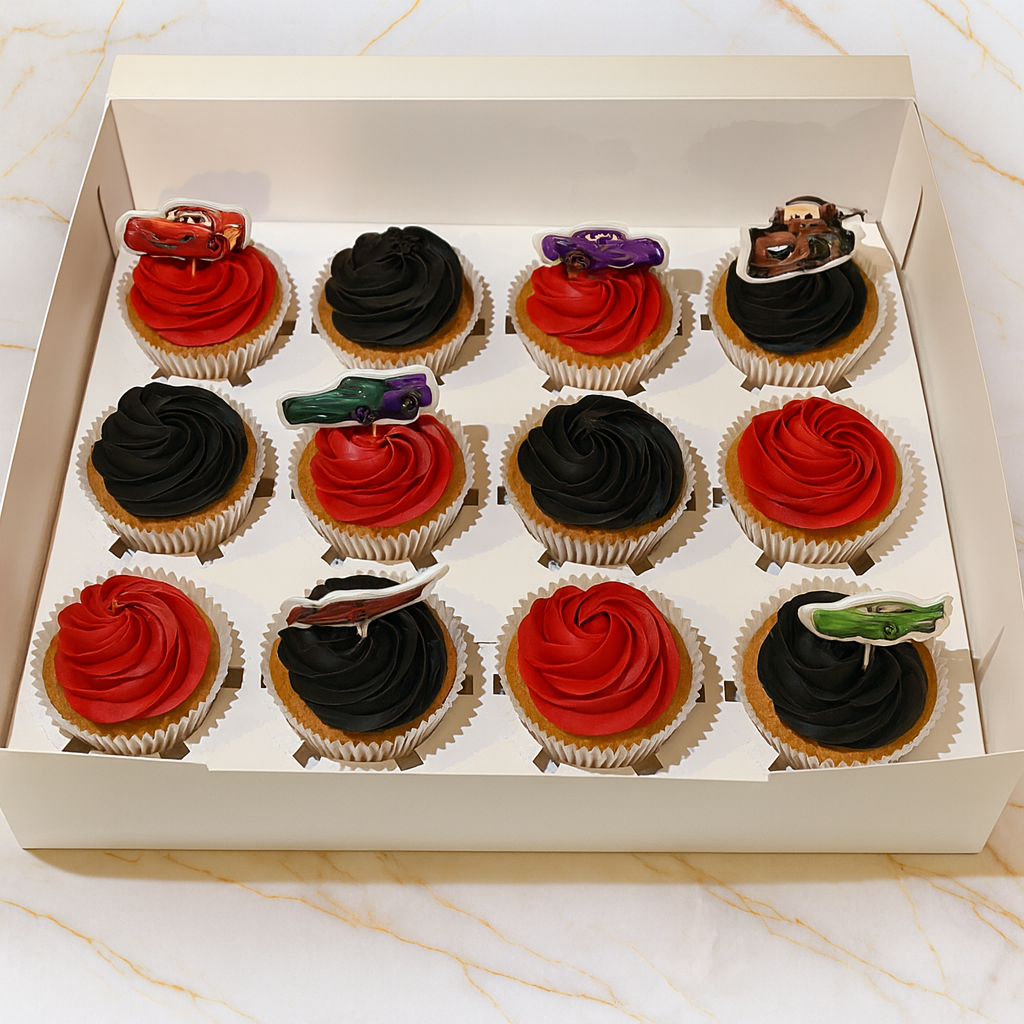 La boîte de 12 cupcake
