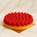 Tarte aux framboises